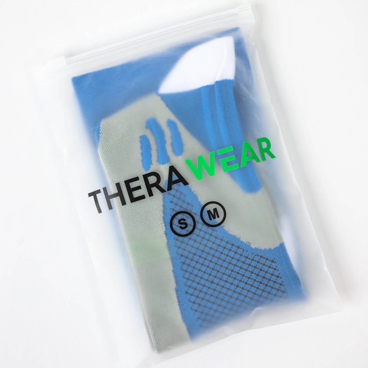 Active Blue Compression Socks