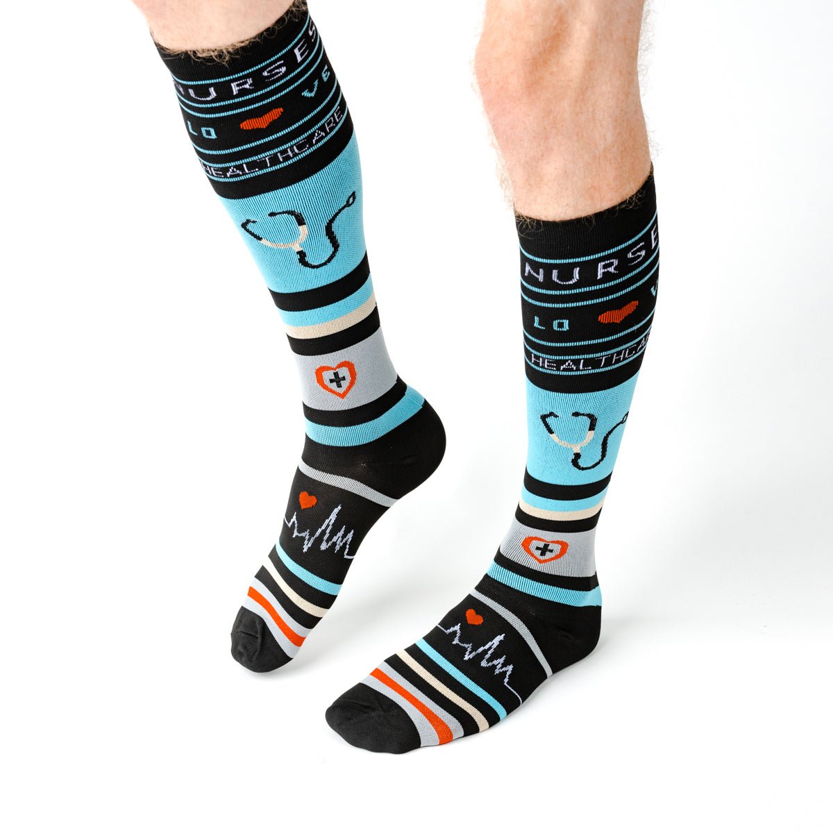 Nurse Love Compression Socks - TheraWear