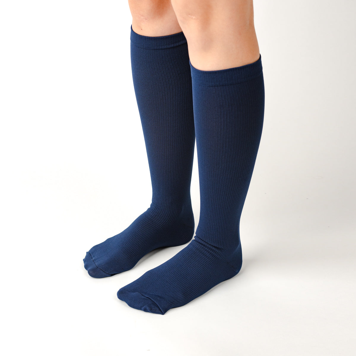 Navy Blue Compression Socks