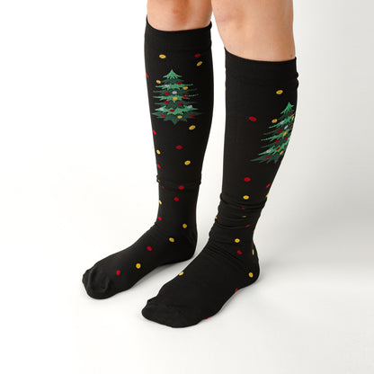 Christmas Lights Compression Socks