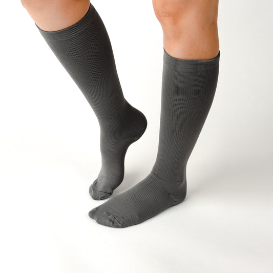 Grey Compression Socks