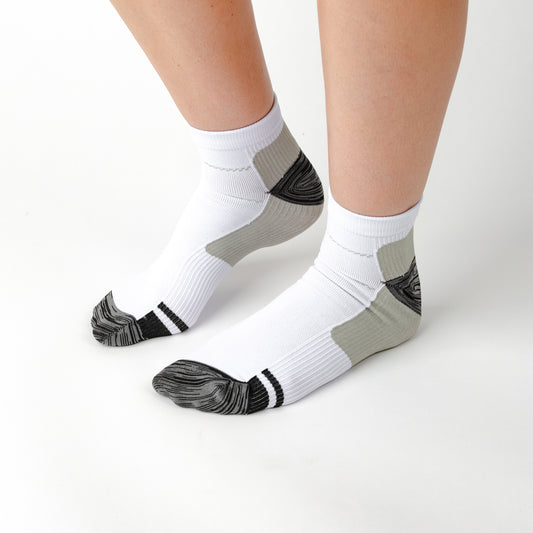 Active Grey Compression Socks