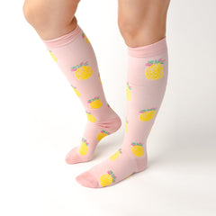 Pineapple Party Compression Socks