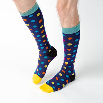 Polka Dot Days Compression Socks - TheraWear