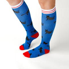 Sneaky Cats Compression Socks